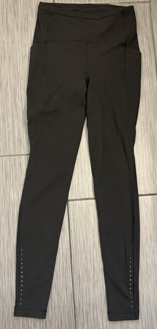 Lululemon Swift Speed High Rise Tight 28” With Pockets Size 4 Black